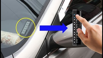 Amazing keyless entry keypad for car sharing, camping, surfing