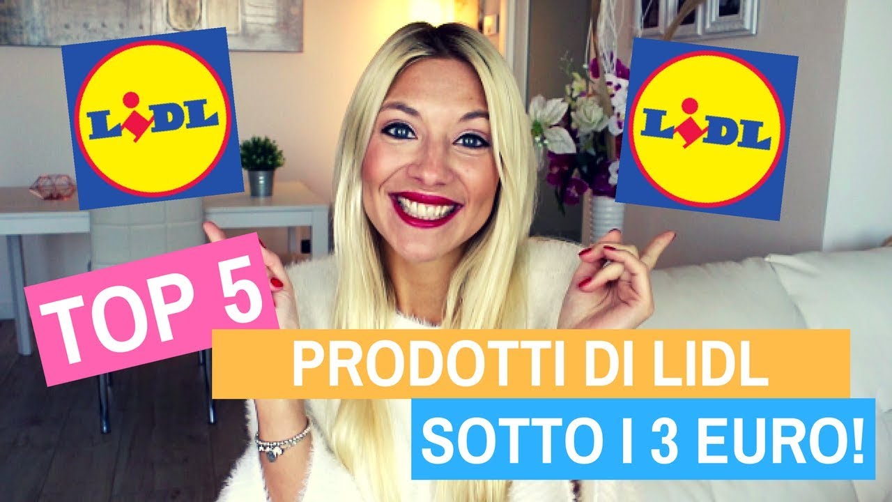 TOP 5 PRODOTTI DI LIDL CON BUON INCI SOTTO I 3 EURO!💰 
