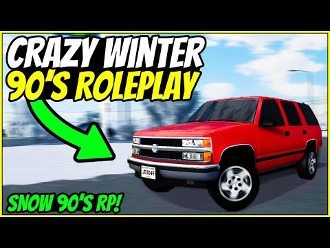 Crazy 90&rsquo;s WINTER ROLEPLAY!! - Greenville Roblox