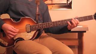 The Beatles - Please Please Me - Bass Cover Hofner chords