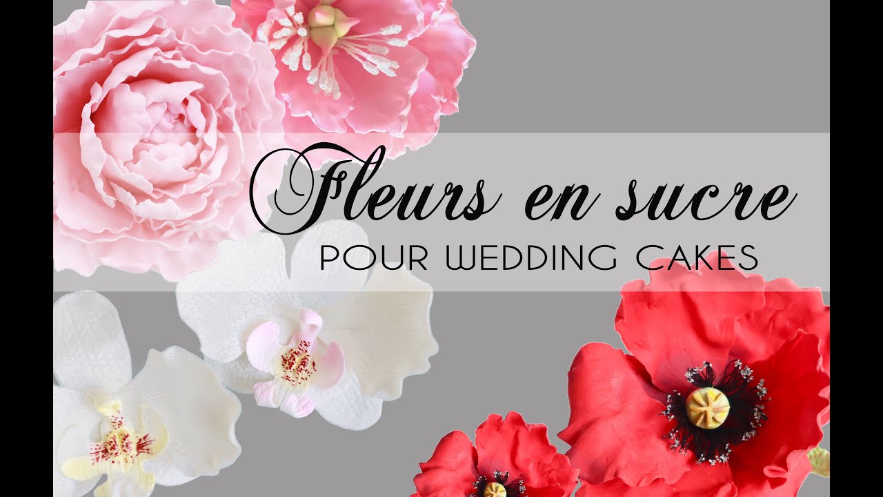 Formation Cake Design - Fleurs pour Wedding Cakes