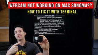 Webcam Wont Work With Mac OS Sonoma  GoPro Webcam Not Working | Quick Fix Full Walk Through!!