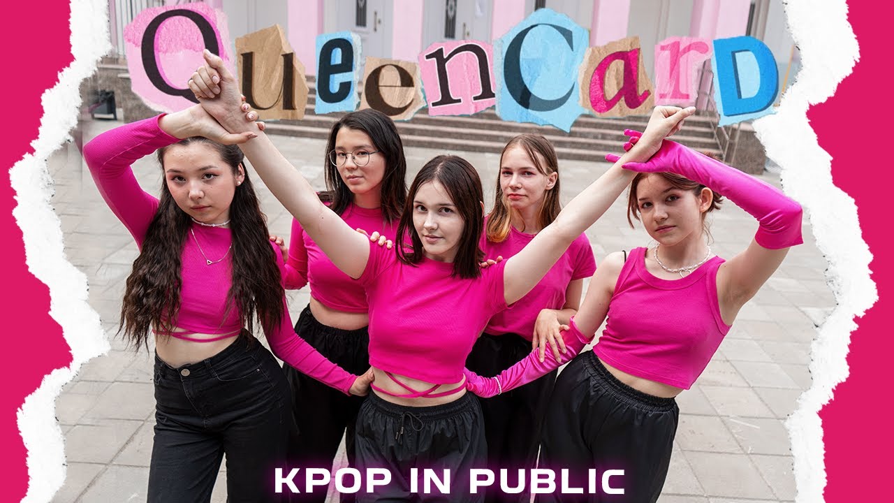 KPOP IN PUBLIC  LONDON] (G)-IDLE ((여자)아이들) - QUEENCARD