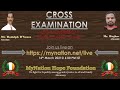 Cross examination  free legal advice  mynation hope foundation  live on 14032021