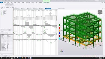 Three Storied Building Design in Tekla Structural Designer using BS Code | IS Code | Eurocode