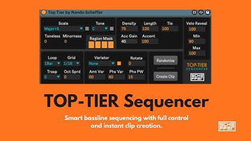Max for Live Device - Top-Tier Sequencer