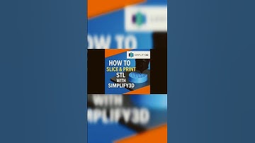 How to Slice & Print STL with Simplify3D #simplify3d #3dprinting #3dprinter #diy #stl