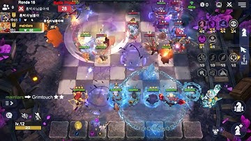 Auto Chess : 5 Demon - 4 Witcher - 4 Knight - 4 Wizard - 2 Pandaman - 4 Human Synergy / @mainliars