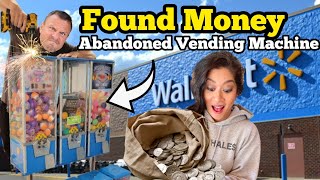 FOUND MONEY In ABANDONED VENDING MACHINES From Walmart Auction