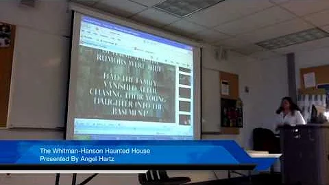 The Whitman-Hanson Haunted House By Angel Hartz