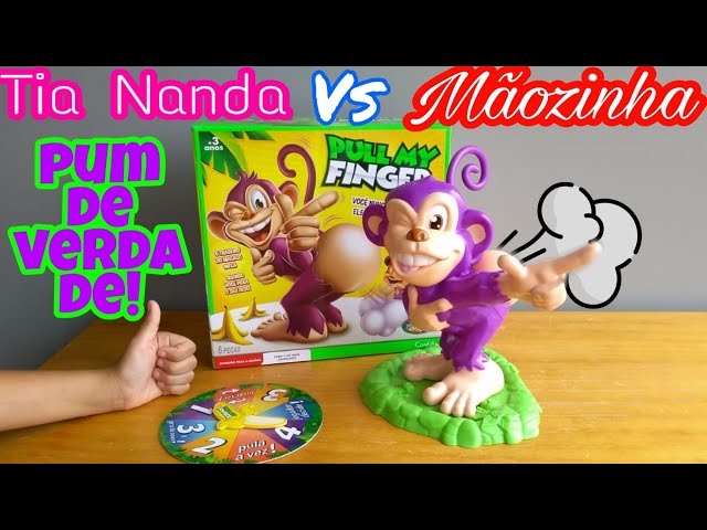 O JOGO DO MACACO QUE SOLTA PUM! (Pull My Finger) 