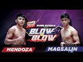 Michael mendoza vs enrique magsalin  manny pacquiao presents blow by blow  full fight