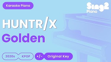Thumbnail of KPop Demon Hunters | HUNTR/X  - Golden (Piano Karaoke) 🎤 "we're goin' up, up, up..."
