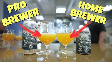 Home vs Pro Brewer: Brewing the SAME BEER on HOMEBREW & PRO SYSTEMS