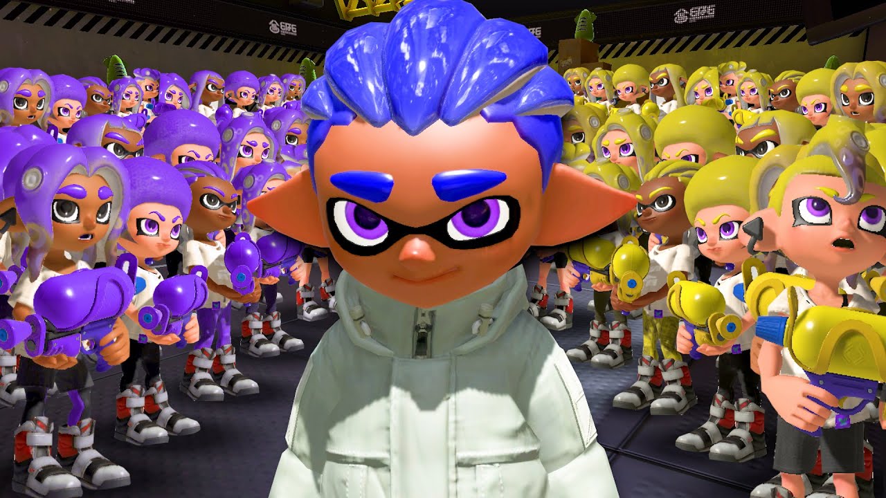 100 PLAYER TURF WAR TOURNAMENT IN SPLATOON 3