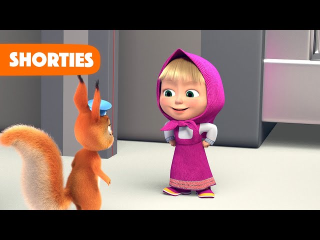 Masha and the Bear Shorties 👧🐻 NEW STORY ✈️🛄 Airport (Episode 4) ✈️🛄 Masha and the Bear 2022 class=