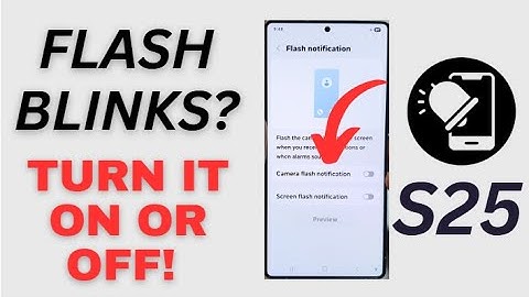 ⚠️ Get Visual Alerts! Enable Camera Flash Notification on Samsung S25 Easily! 💥👀