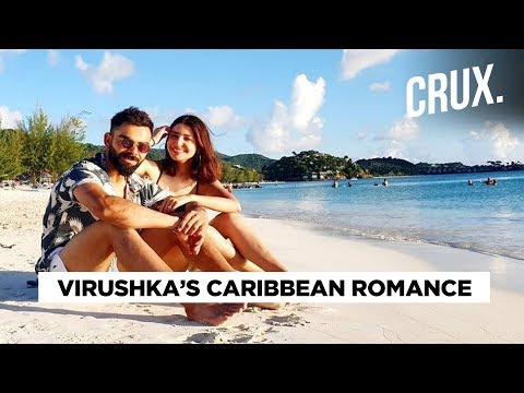 Virat Kohli & Anushka Sharma Hit The Beach Ahead of First Test Against West Indies | CRUX