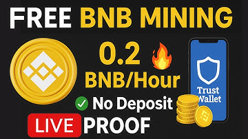 Free BNB Mining Site 2025 | Earn 0.2 BNB/Hour Without Investment | Binance Coin Free Mining