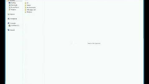 Stupid preview pane Windows 7