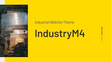 IndustryM4 Bootstrap Theme - Mobirise