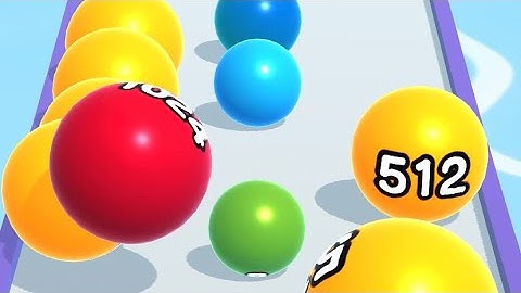 Ball Run 2048 - All Levels Gameplay Walkthrough - iOS, Android Lvl 10-20