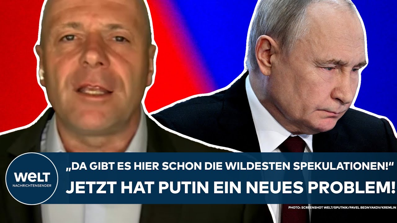 UKRAINE-KRIEG: “Da gibt es hier jetzt schon die wildesten Spekulationen” Putin hat ein neues Problem