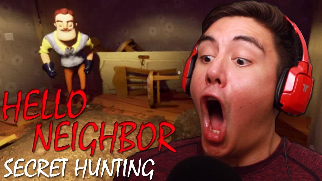 answers lyrics THIS SCARE GOT ME SO BAD & SECRET HUNTING! | Hello, Neighbor!