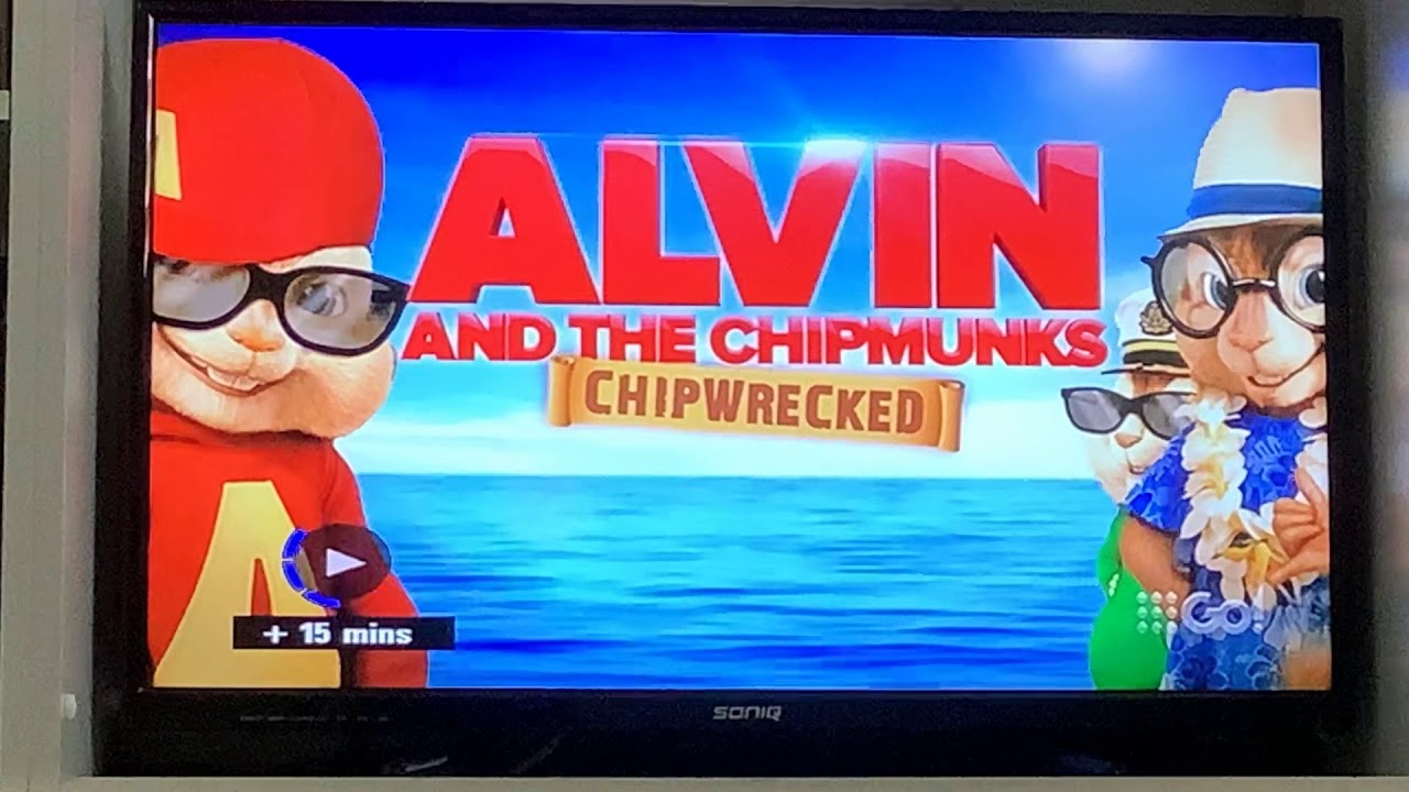 Alvin And The Chipmunks Chipwrecked 9Go! Back Soon Screen - YouTube