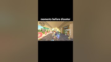 extreme unlucky mario kart moment #mario #mariokart #mk8dx #nintendo