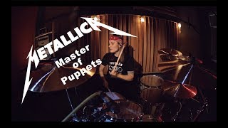 Metallica - Master of Puppets (drum cover by Vicky Fates)