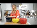 Wedding Registry MUST HAVES for Cooking | the BEST Pots Pans, Kitchen Appliances, Cooking Gadgets