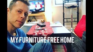 A TOUR OF MY FURNITURE FREE HOME
