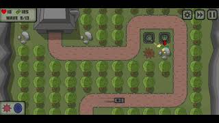 Tactical War Tower Defence Game Level 1 screenshot 1