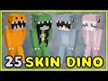 SKIN DINO MINECRAFT - DINO MINECRAFT SKINS (BOY AND GIRL SKIN)