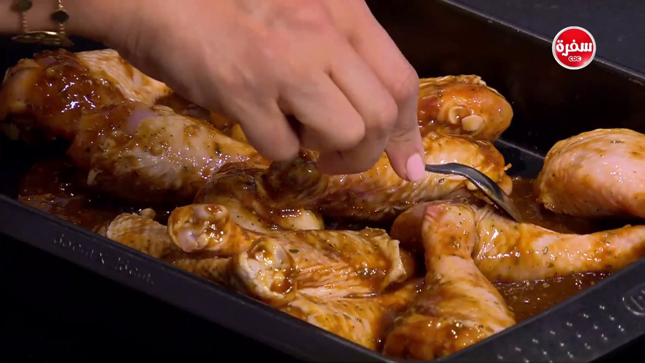 دبابيس الدجاج بصلصة الباربكيو | غادة التلي