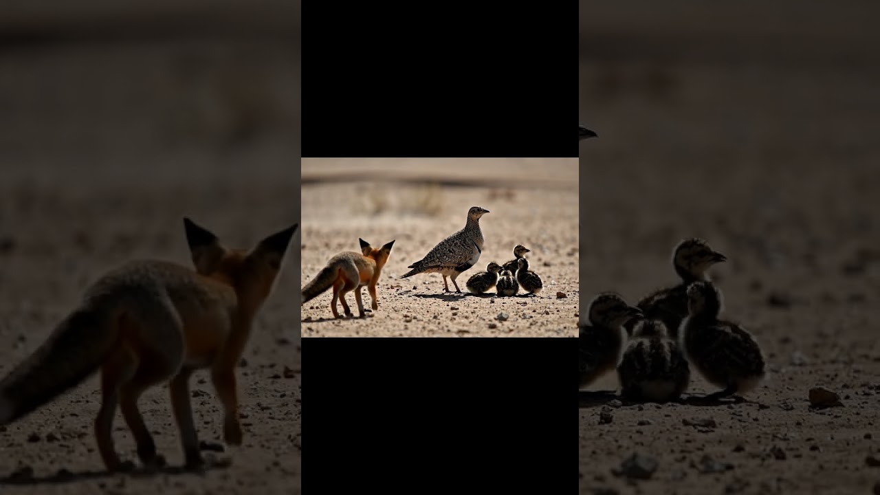 Desert Survivors: 150 Days in the Life of a Sandgrouse #birds #wildlife #animals