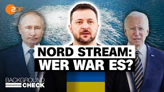 Hat die Ukraine wirklich Nord Stream gesprengt? | ZDFheute Backgroundcheck