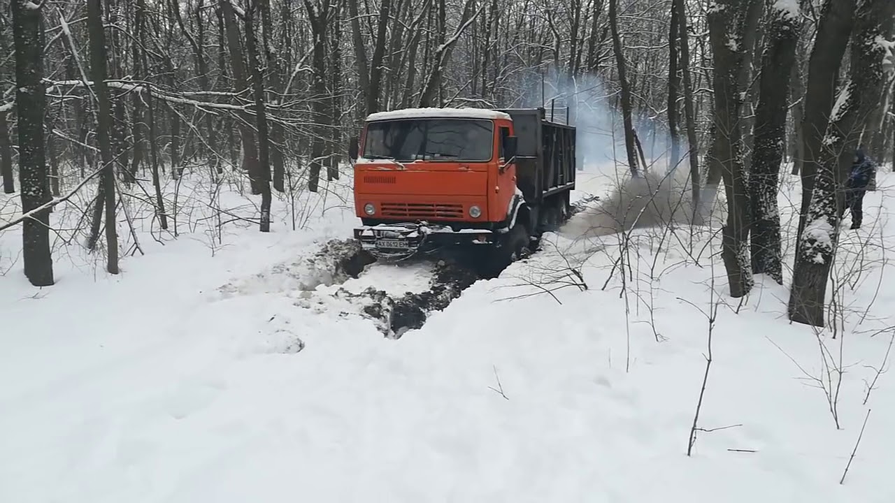 Камаз в таре