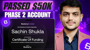 How I Passed Blueberry $50K Phase 2 Using My Own Strategy 🧠💰 | 100 Days Challenge Completed 🤝