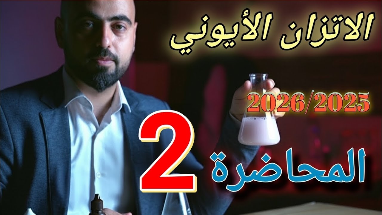 السادس علمي | الفصل الثالث الاتزان الايوني |2026/2025 | المحاضرة 2 مع تجربة #تبسيط_الكيمياء 