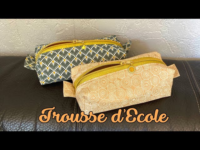Tuto Trousse d'école~Couture Stefellya 