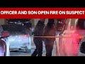Off-duty sheriff's officer and his son open fire on teen breaking into their vehicle