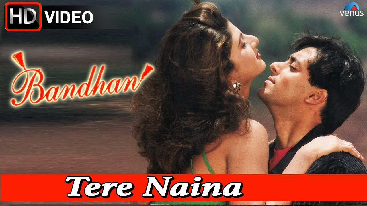 Tere Naina HD Full Video Song  Bandhan  Salman Khan Rambha 