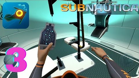 Finally done craft radiation suit - Subnautica Mobile - Gameplay Walkthrough Part 3 (ios,Android)
