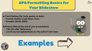Citation and Presentation Skills Workshop - SHS 2025