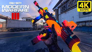 Call of Duty: Modern Warfare 3 Multiplayer Gameplay WSP-9 Weapon No Commentary 4K