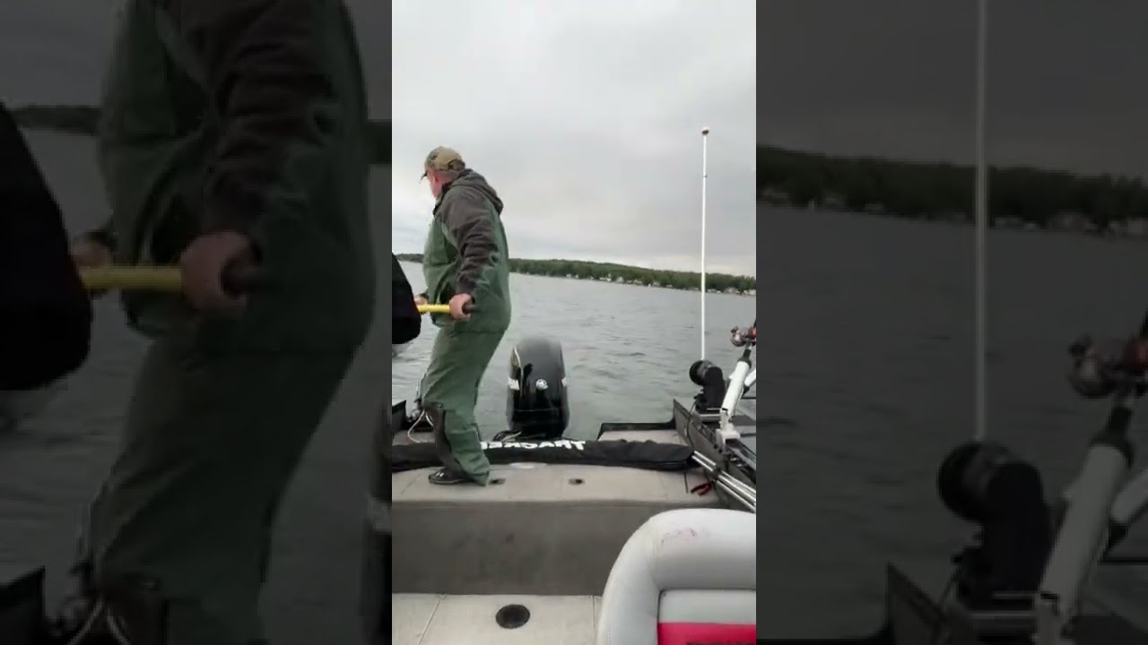 Surprise Catch out Salmon Fishing Bay YouTube