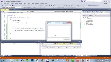 052 - B - Insert Values By C# TextBox In C# Checked ListBox