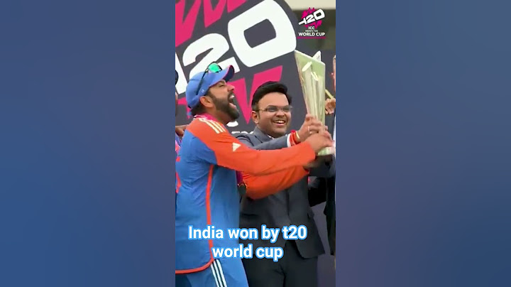 India won by T20 World Cup short